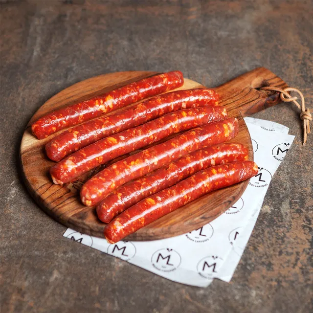 Maison Lascours Saucisse basque porc 6 x 77g