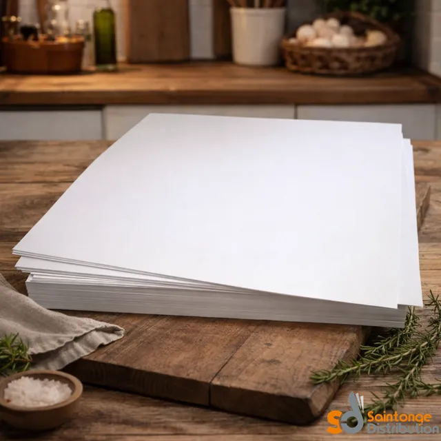 Saintonge feuilles papier blanc 35x50 cm 20 kg