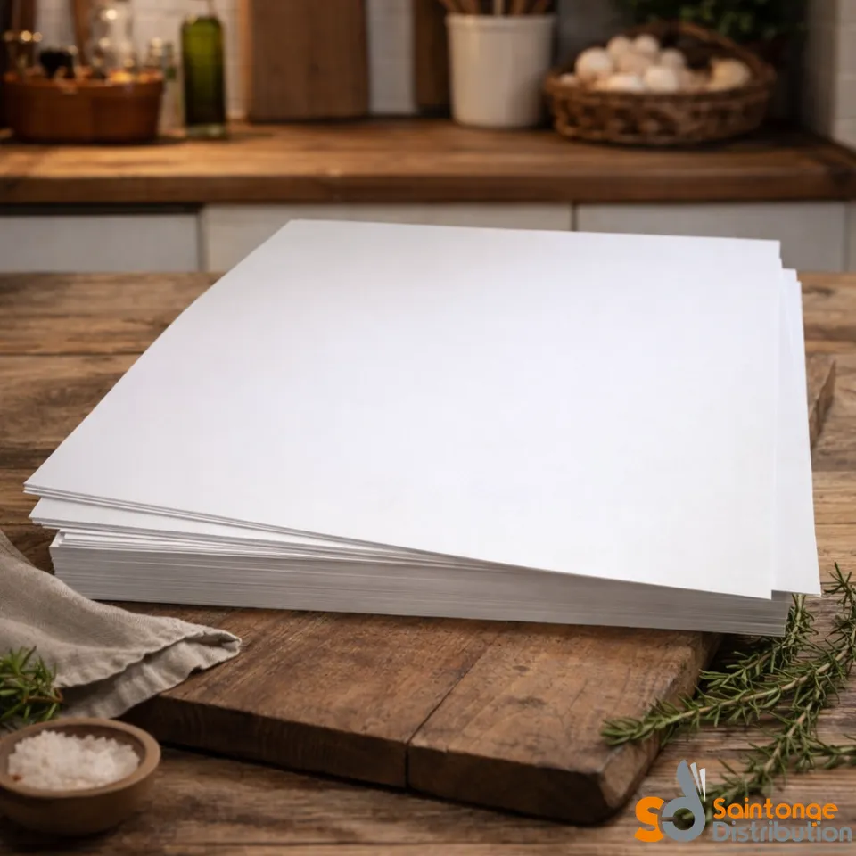 Saintonge feuilles papier blanc 35x50 cm 20 kg