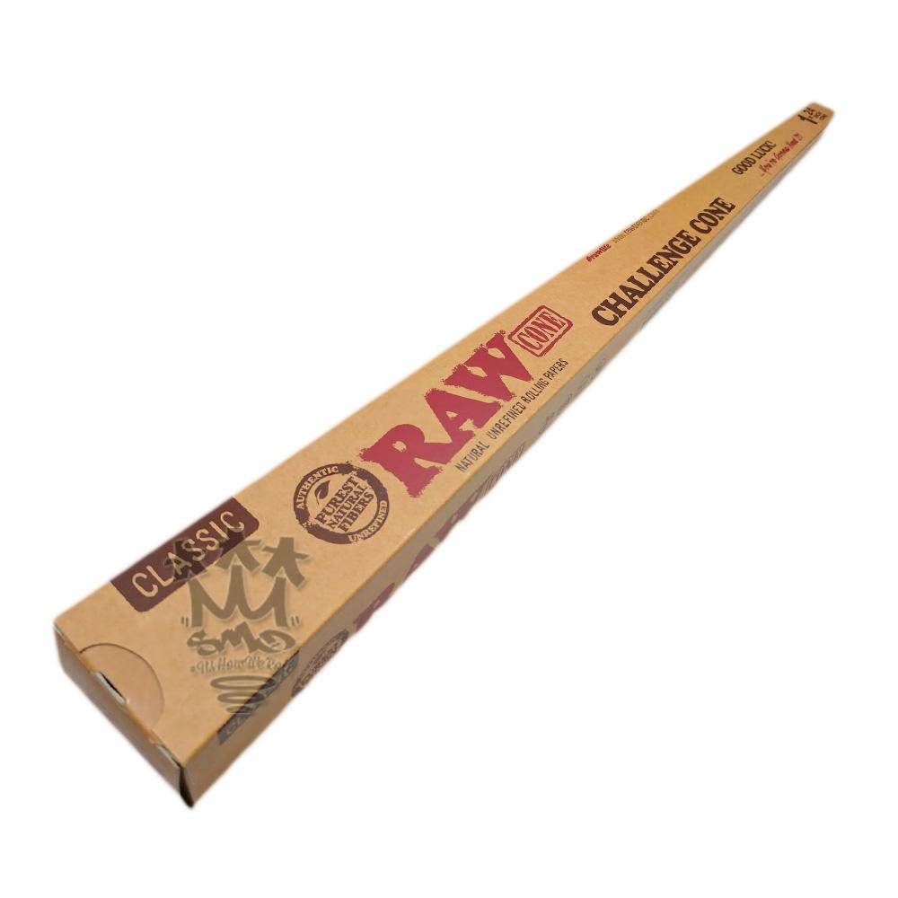 RAW Classic cône pré-roulé géant 60 cm Challenge