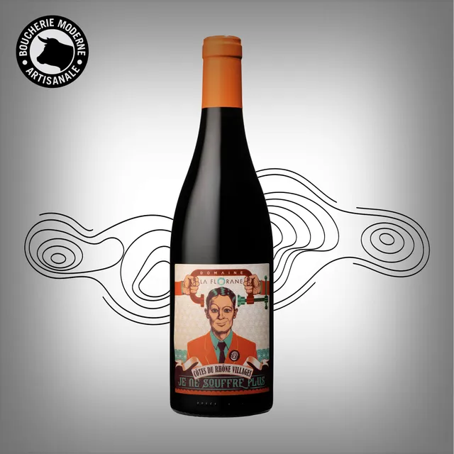 Boucherie Moderne VIN Je ne souffre plus vin rouge 75CL grenache syrah