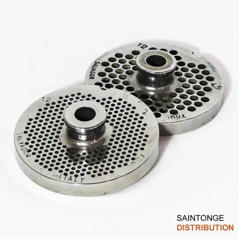Saintonge Consommables Grille Inox N°12 Hachoir Viande 5 mm