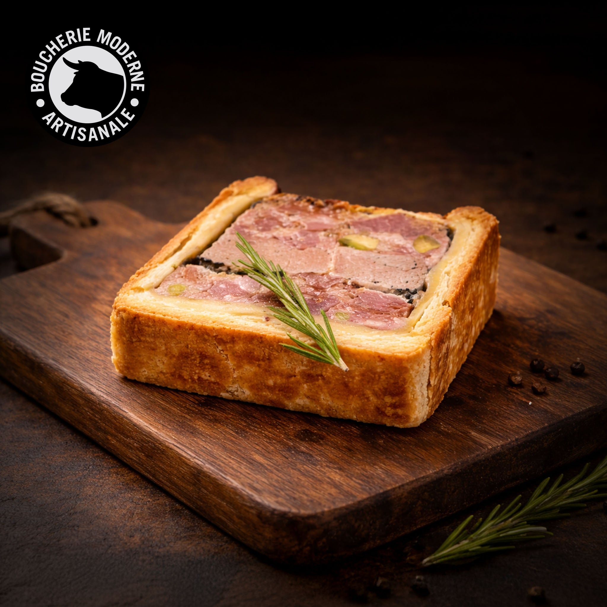 Boucherie Moderne CHARCUT’ pâté croûte canard 200g