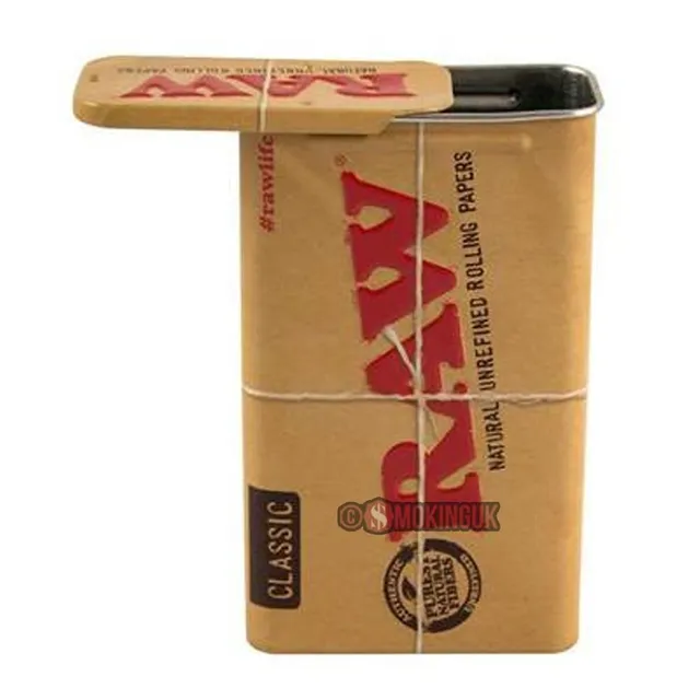 RAW Sliding Top boite cigarette métal coulissante