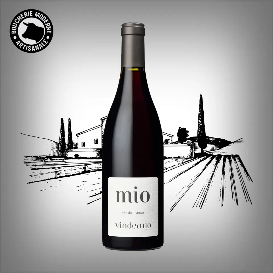 Boucherie Moderne Mio vin rouge 75cl fruité