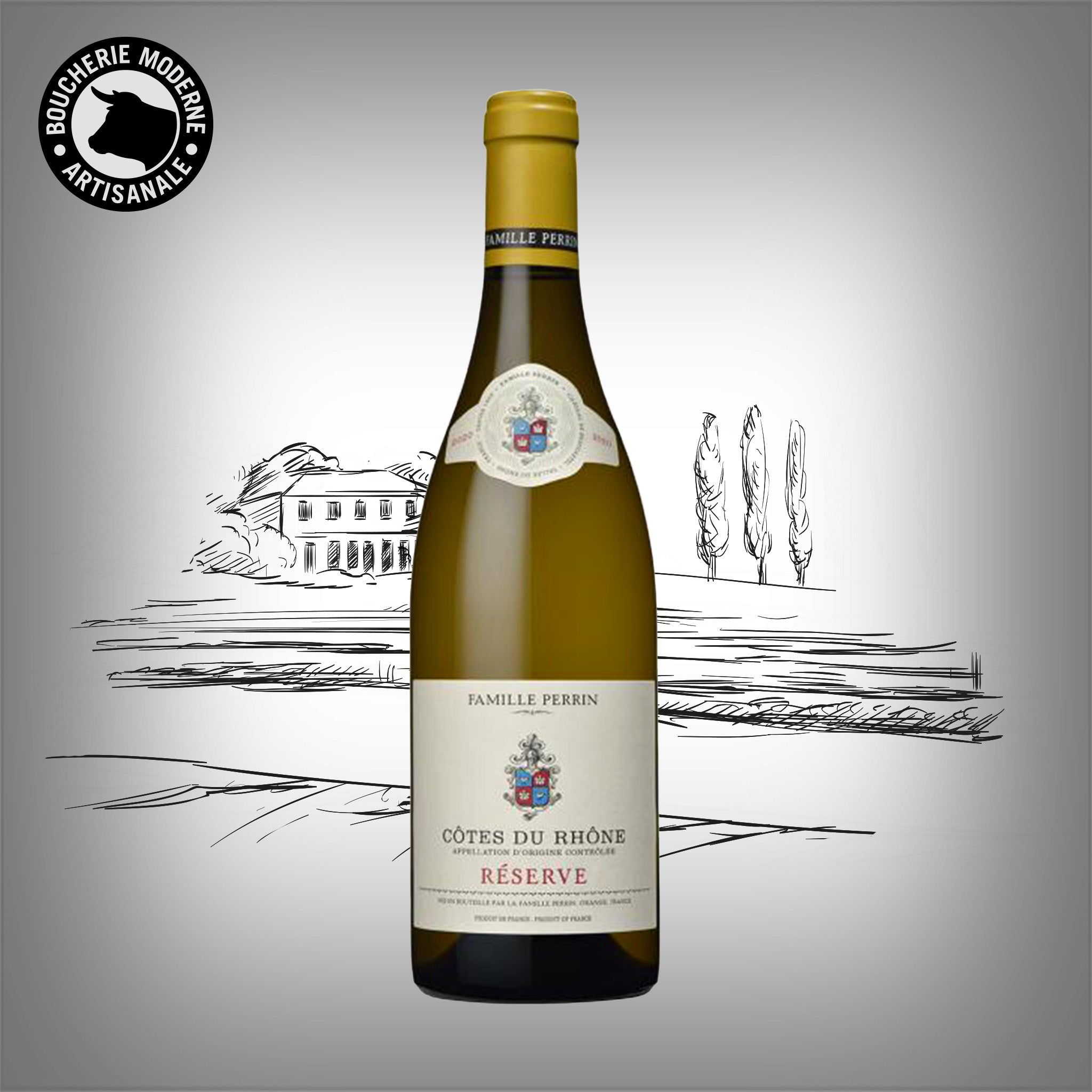 Famille Perrin Réserve Vin blanc 75cl Côtes-du-Rhône