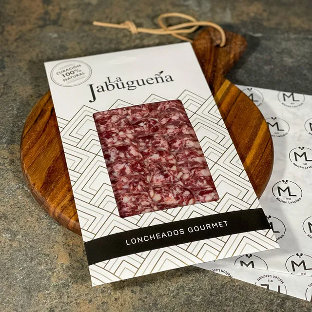 Maison Lascours Saucisson Ibérique Bellota La Jabugueña 100g noisetté
