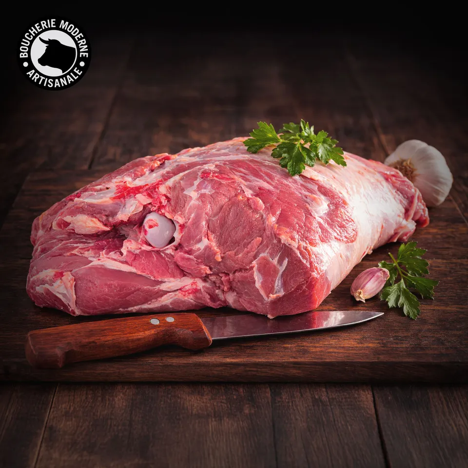 Boucherie Moderne Agneau Gigot raccourci viande 1,8kg four