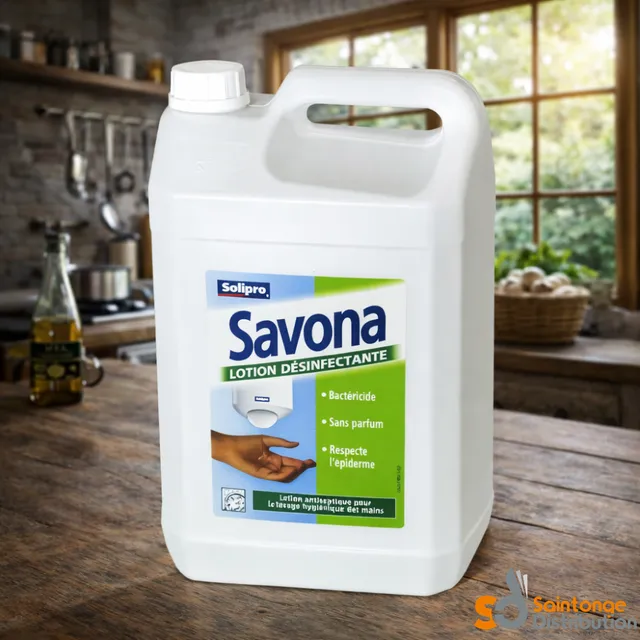 Saintonge Distribution Savona lotion désinfectante mains 1 L