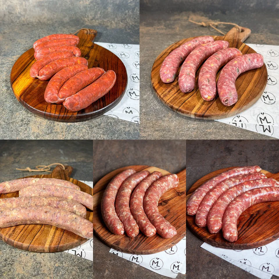 Maison Lascours Découvertes colis saucisses barbecue 5 x 4