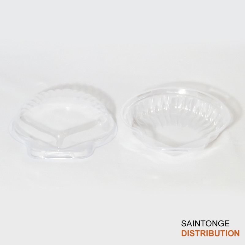 Saintonge Dôme coquille plastique transparent 126x123 x100