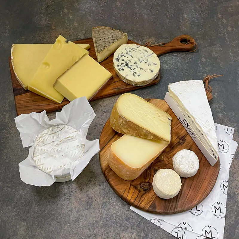 Maison Lascours Plateaux Fromages Dégustation 10 affinés Xavier