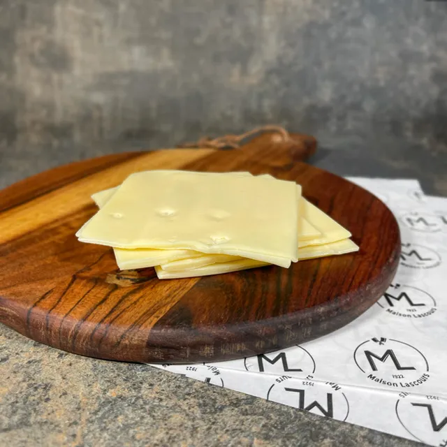 Maison Lascours Fromages Emmental Tranché 160g Doux