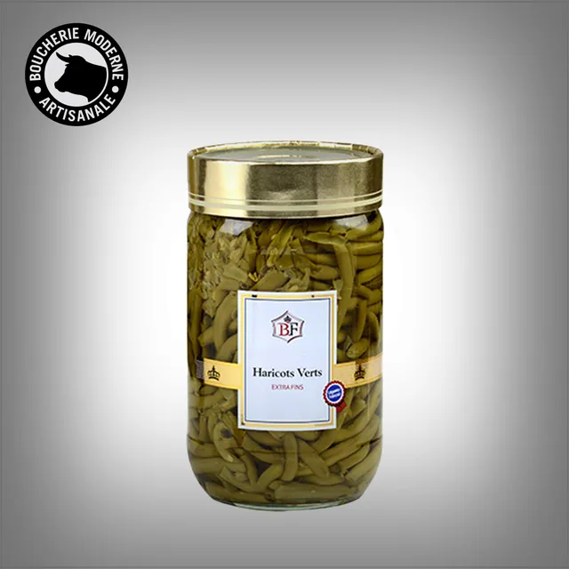 Boucherie Moderne Épicerie Haricots verts conserve 660g familial