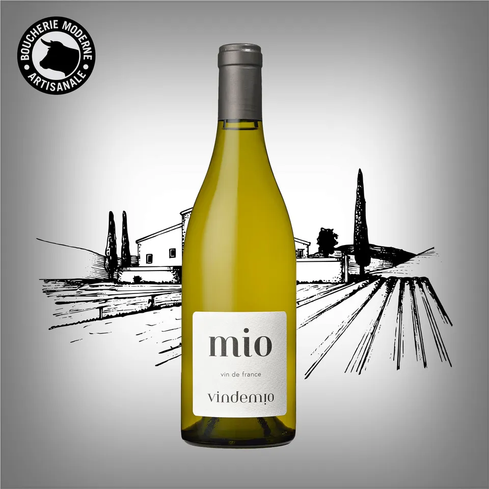 Boucherie Moderne MIO vin blanc 75cl fruits blancs