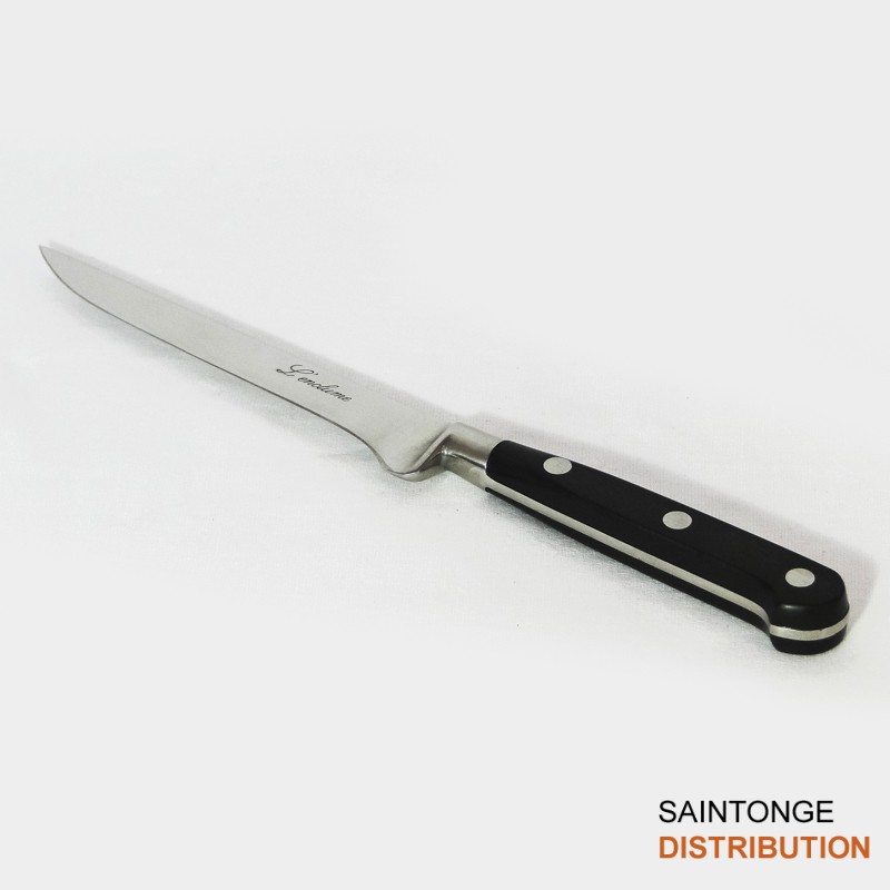 Loubeln couteau steak 12cm mi-denté manche riveté