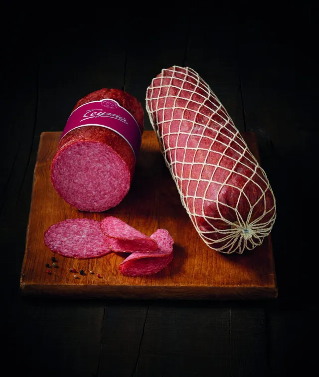 Teyssier Les saucissons authentiques Salami danois fumé 3,8 kg