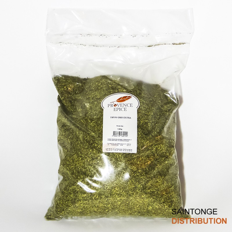Saintonge Assaisonnements Thym Gris Extra Sachet 1kg