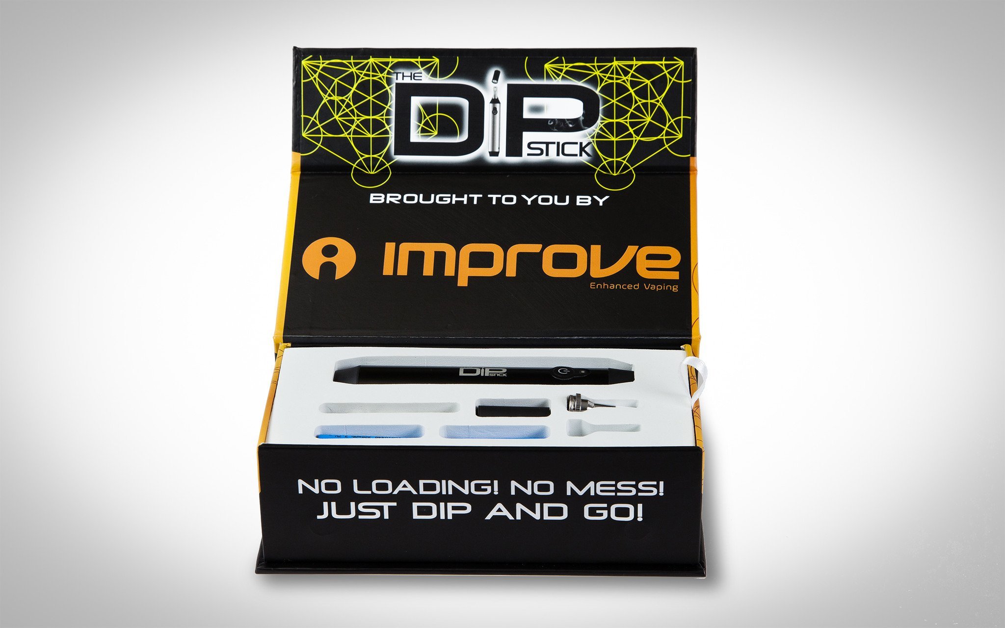 Improve DipStick vaporisateur portable concentré noir