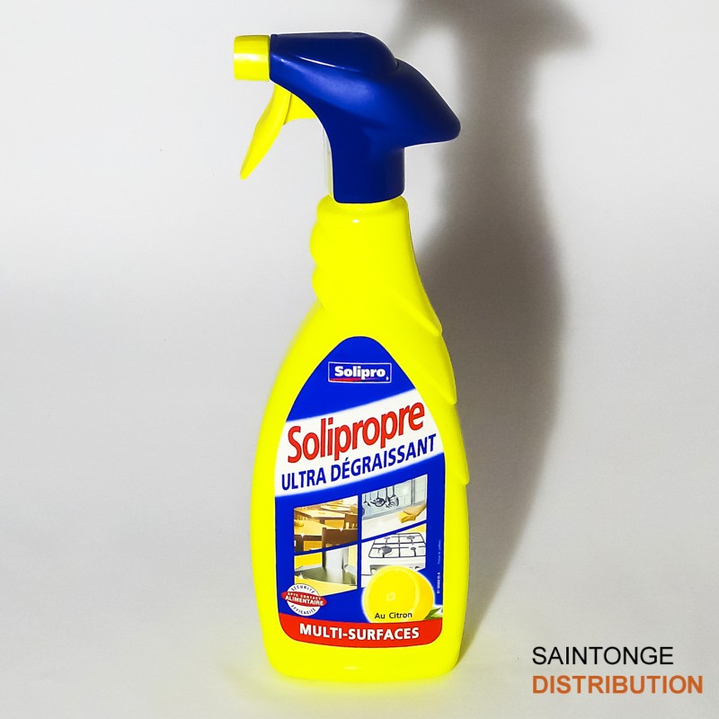 Solipropre Ultra dégraissant multi-surfaces 650 ml citron