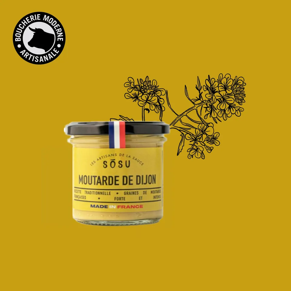 Boucherie Moderne Épicerie Sosù Moutarde Dijon 165g
