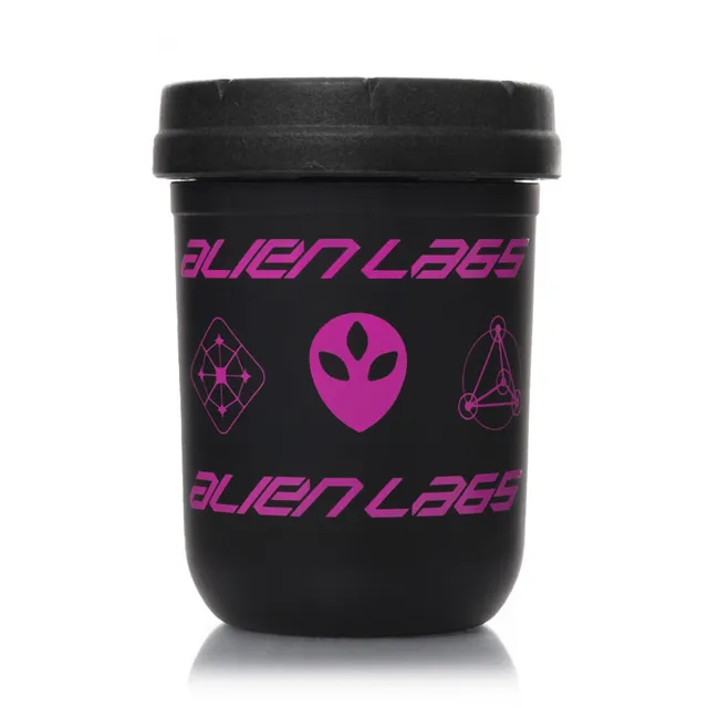 RE:STASH AlienLabs bocal stash 8oz noir rose verre