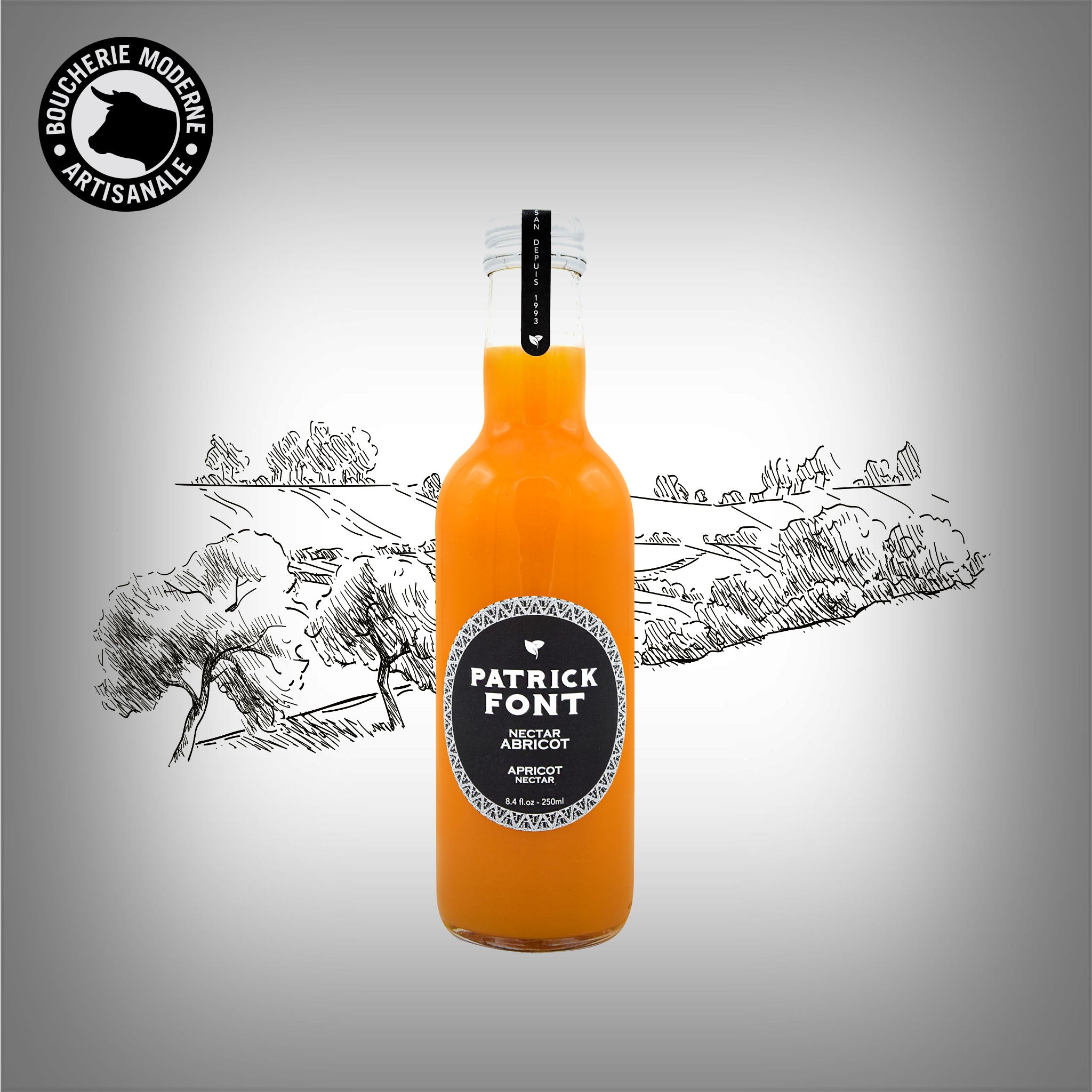 Boucherie Moderne SOFTS Patrick Font Jus Abricots boisson 25cl doux