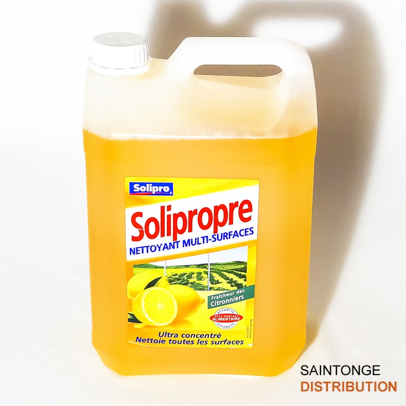 Solipropre Nettoyant multi-surfaces citron 5L