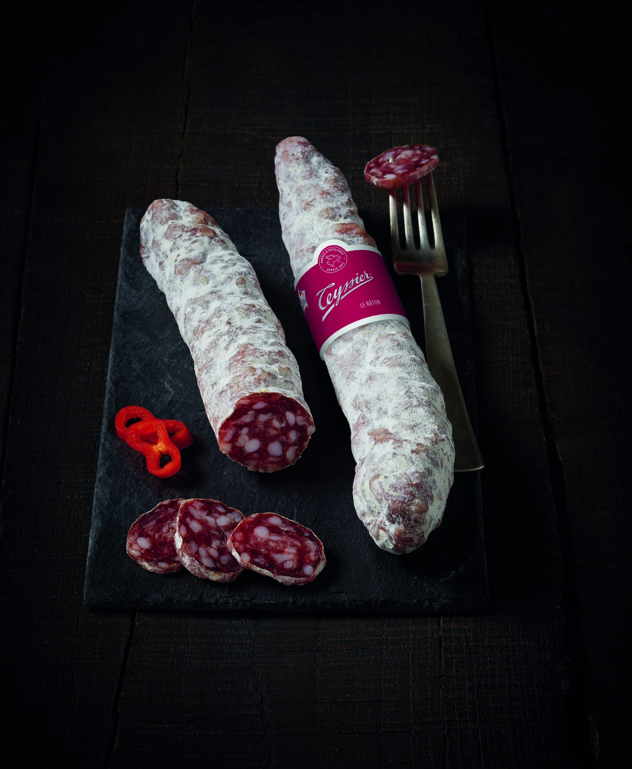 Teyssier Les saucissons authentiques Bâton saucisse sèche