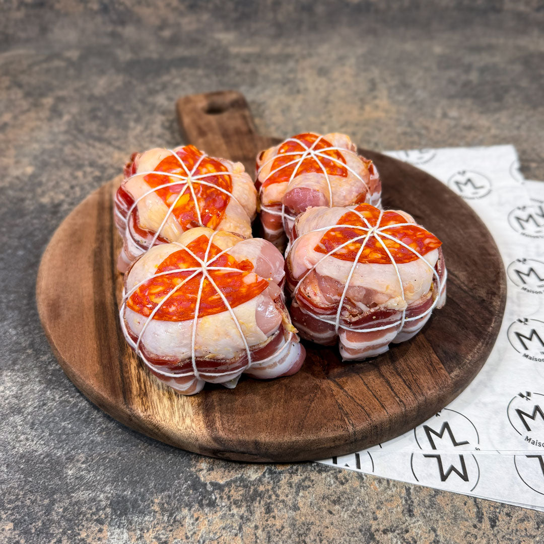 Maison Lascours Paupiette poulet chorizo 4 x 200g four