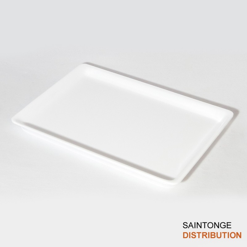 Saintonge Matériel plat glacière blanc 20x27 cm PMMA