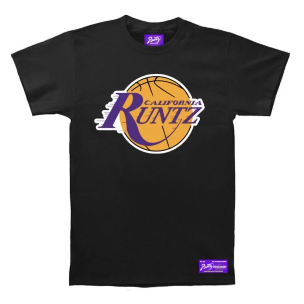 Runtz LA Basketball t-shirt noir coton S-XL
