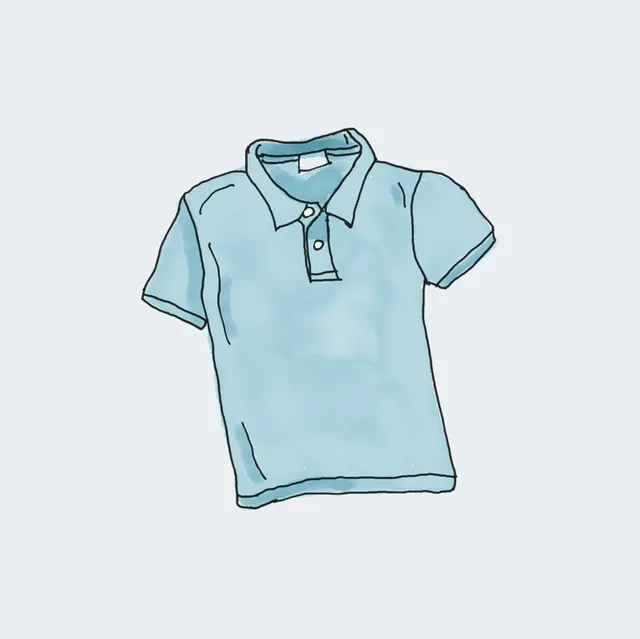 Smo King polo coton col boutonné manches courtes noir