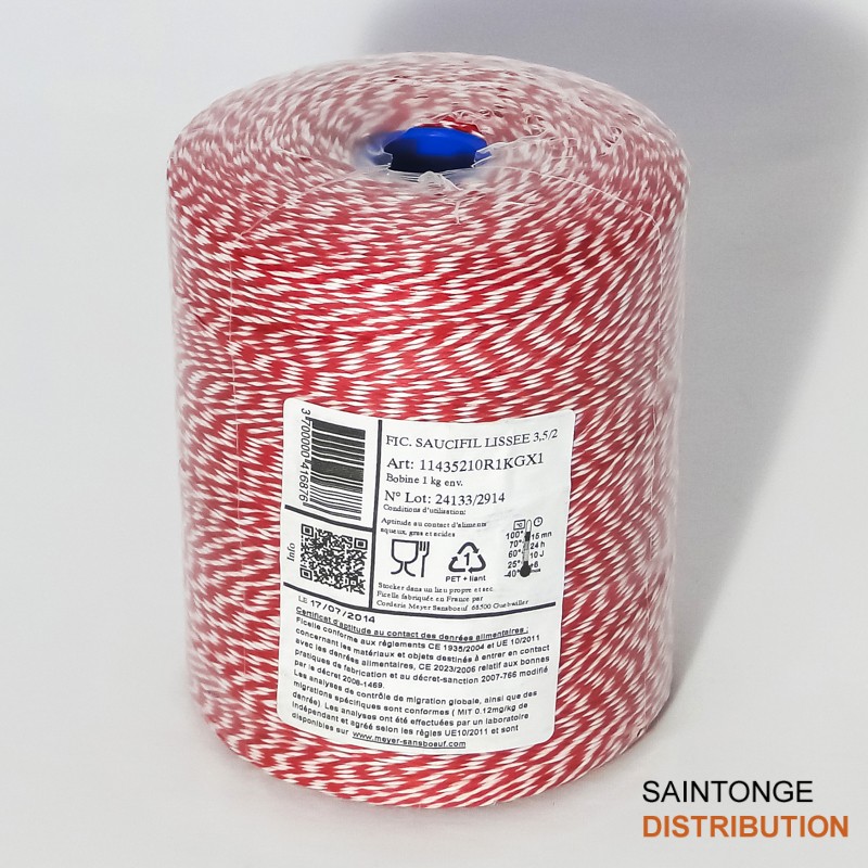 Saintonge Consommables ficelle rouge blanche dévidage