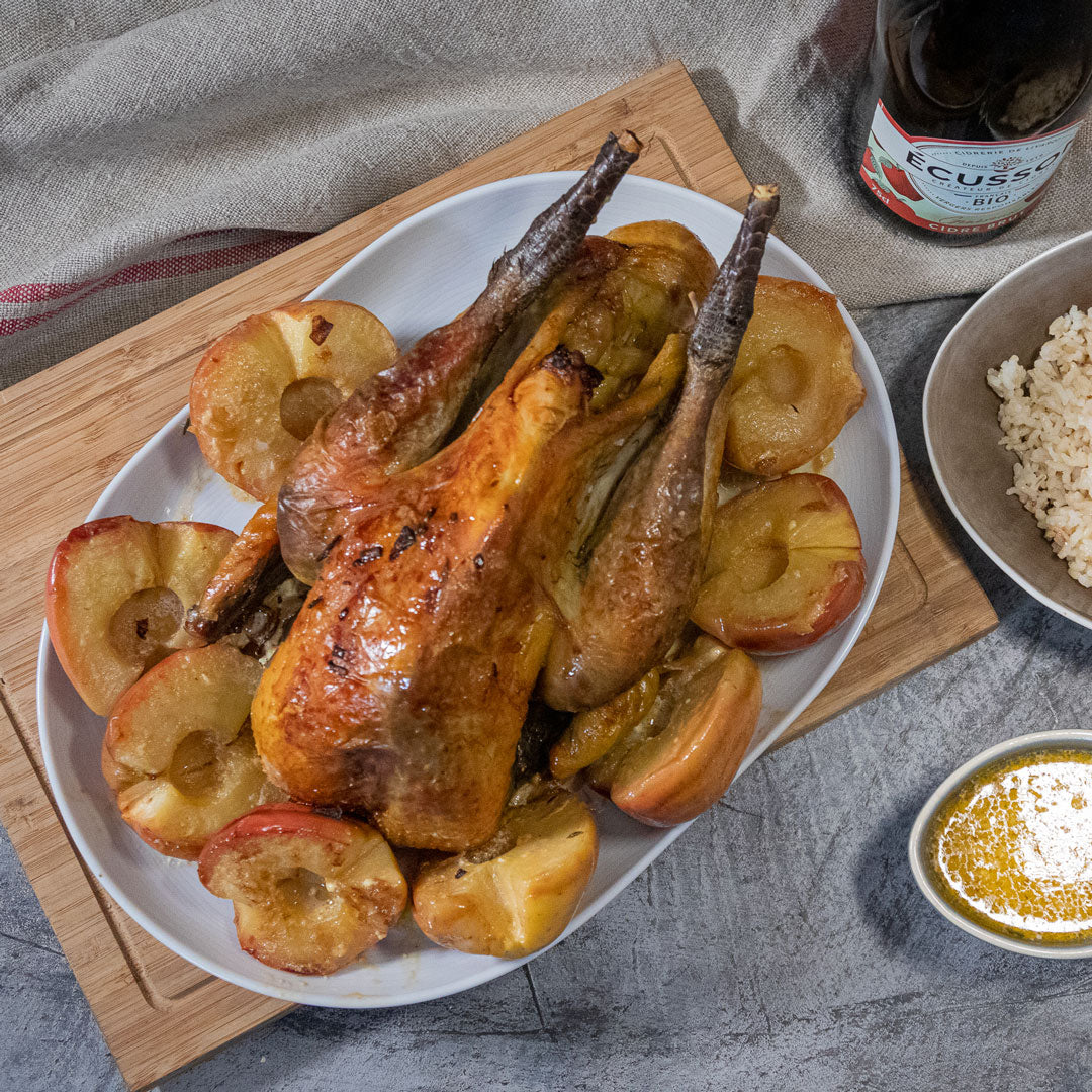 Maison Lascours Volailles Pintade Fermière volaille 1,4 kg à rôtir