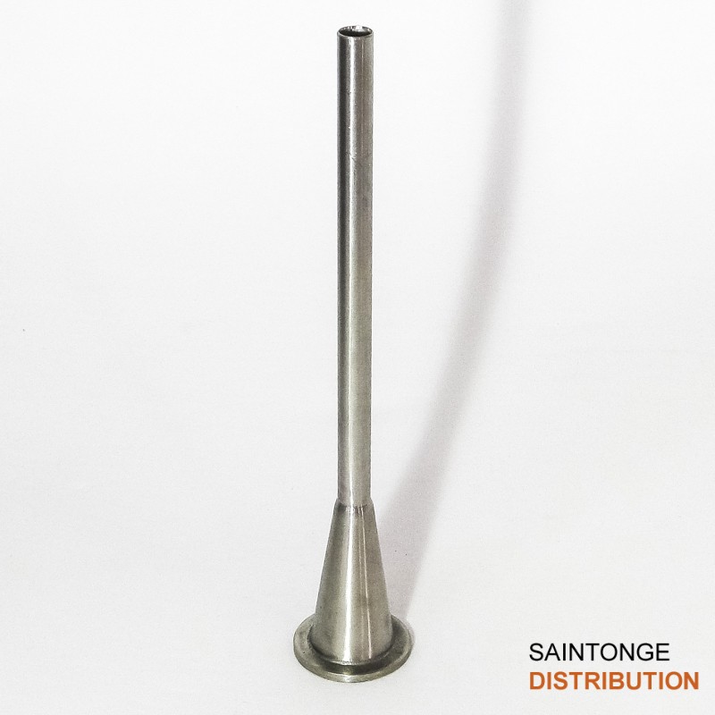 Saintonge Distribution canule inox 14 mm poussoir saucisse