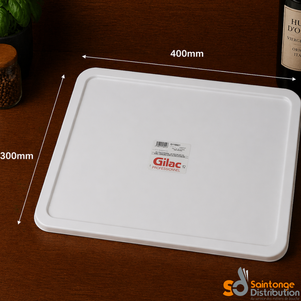 Saintonge Matériel couvercle Gilac blanc 400x300 12-15 L