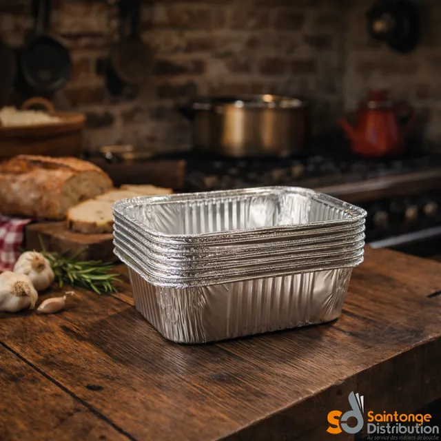 Saintonge Distribution barquette aluminium 350 ml x100