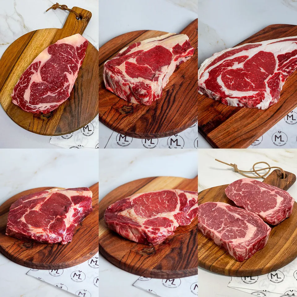Maison Lascours Coffret Découverte Entrecôtes Bœuf assortiment
