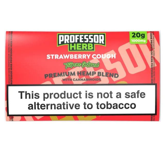 Professor Herb Strawberry Cough fleur CBD 20g fraise