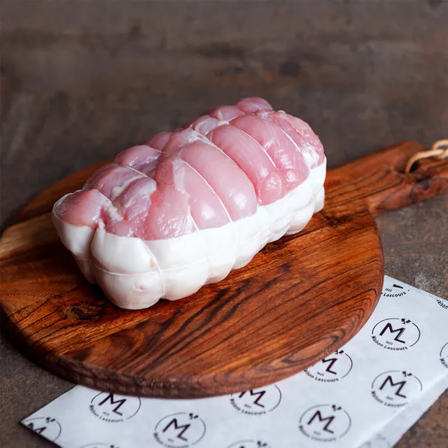 Maison Lascours Volailles Rôti Filet de Dinde 800g bardé