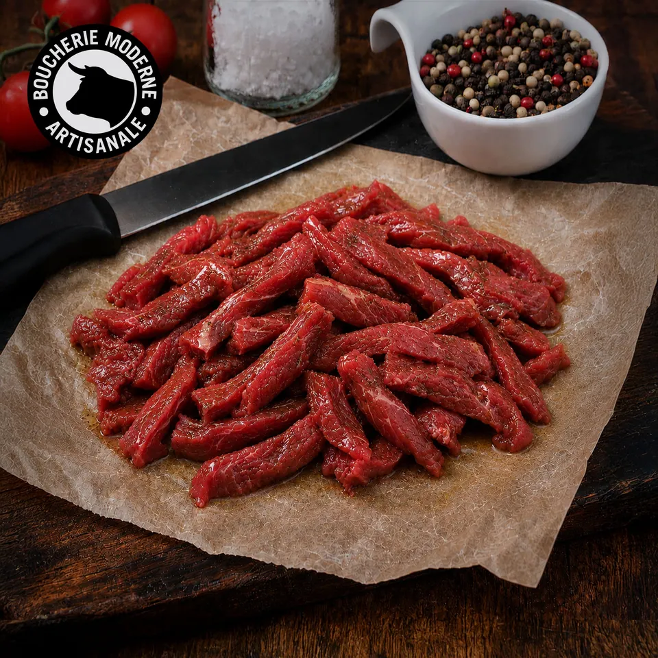 Boucherie Moderne Boeuf Émincé morilles 200G sauce