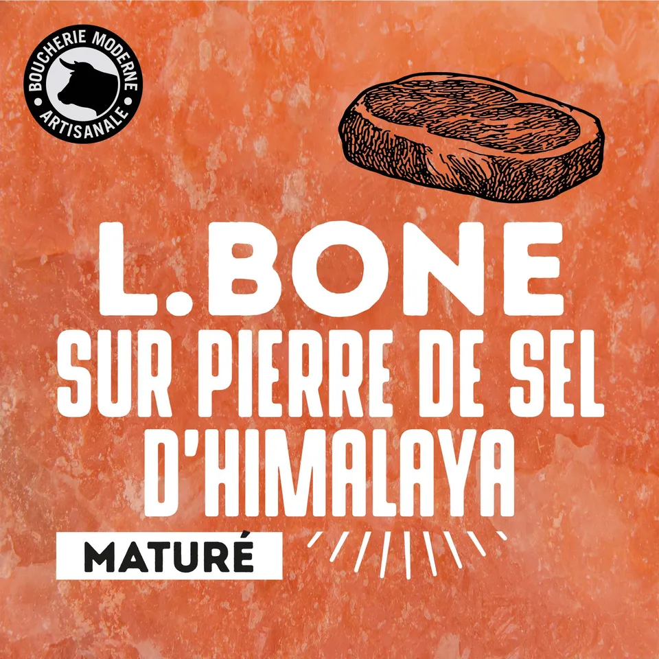 Boucherie Moderne BŒUF L-Bone maturé viande 600g française