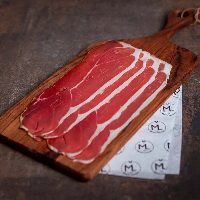 Maison Lascours Jambon d'Aveyron 12 Mois 4 Tranches 120g