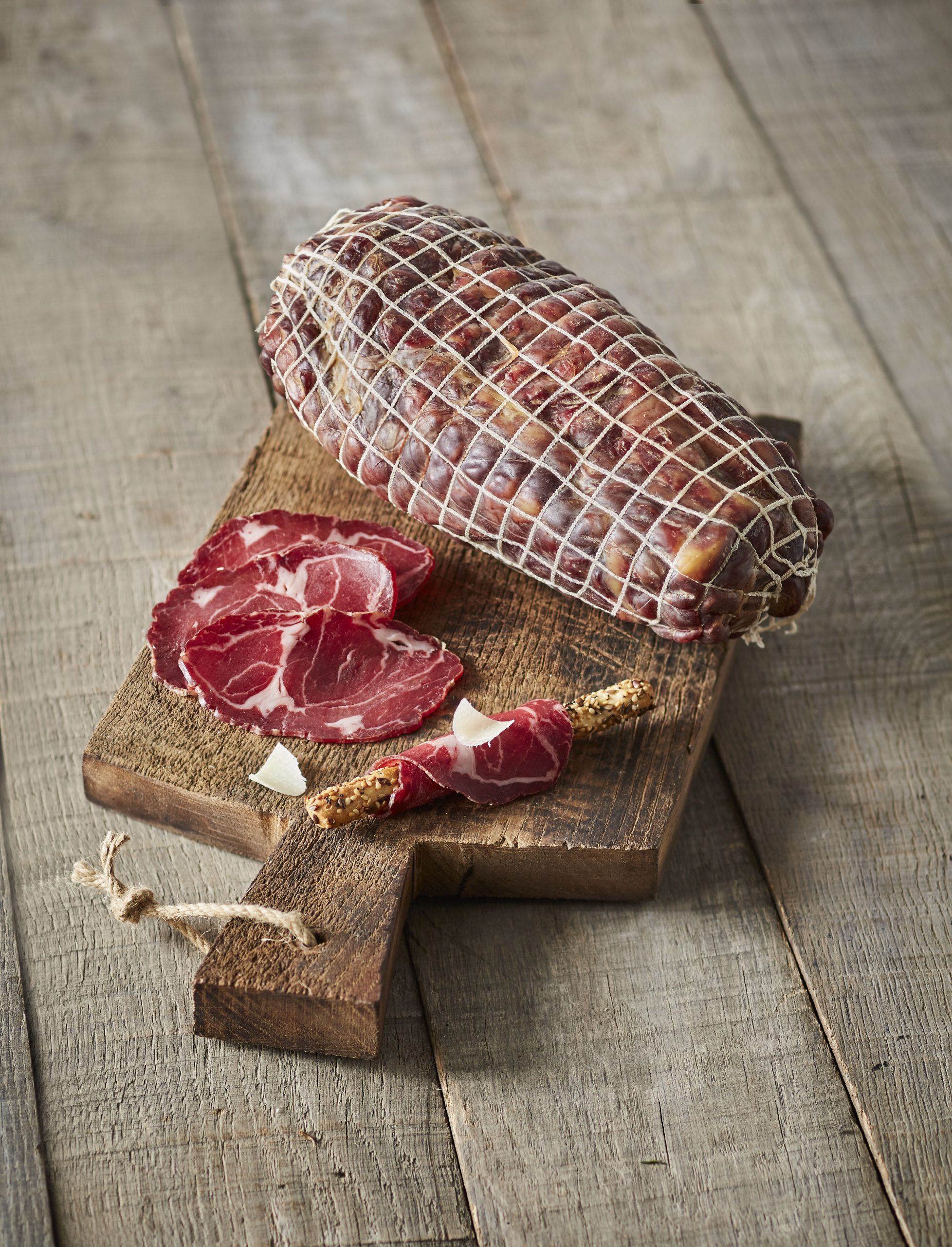 Teyssier Les viandes séchées Coppa échine de porc charcuterie 2,5 mois