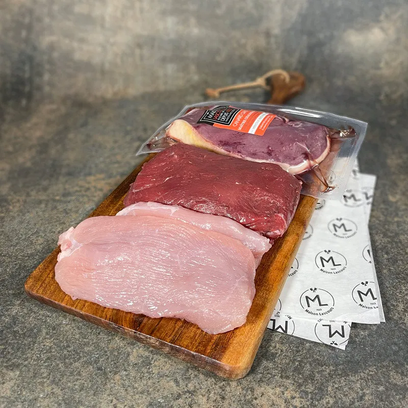 Maison Lascours Pack de l'Hiver Fondue coffret viande 1150 g