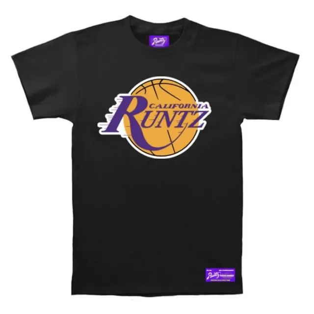 Runtz LA Basketball t-shirt noir coton S-XL