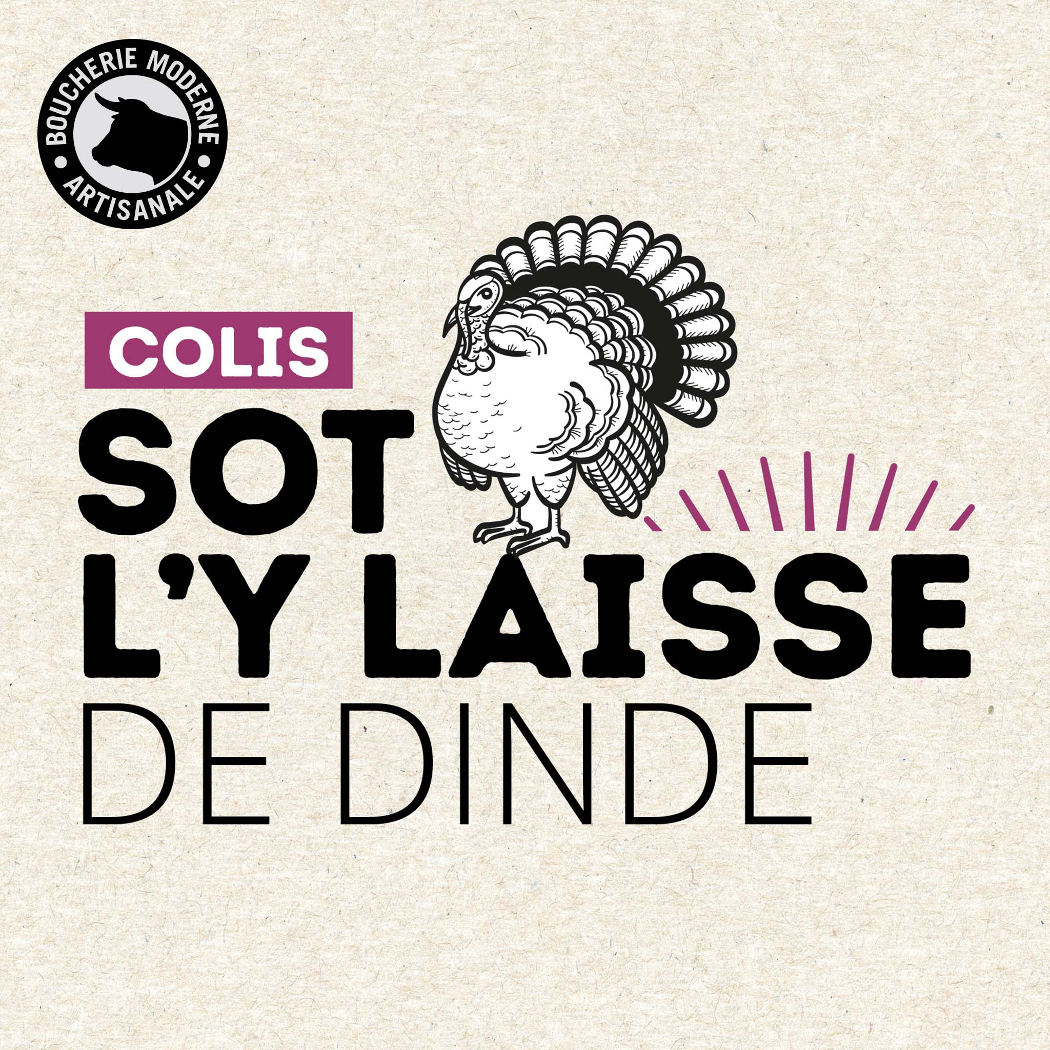 Boucherie Moderne TRAITEUR Sot-l'y-laisse dinde viande 5kg tendre