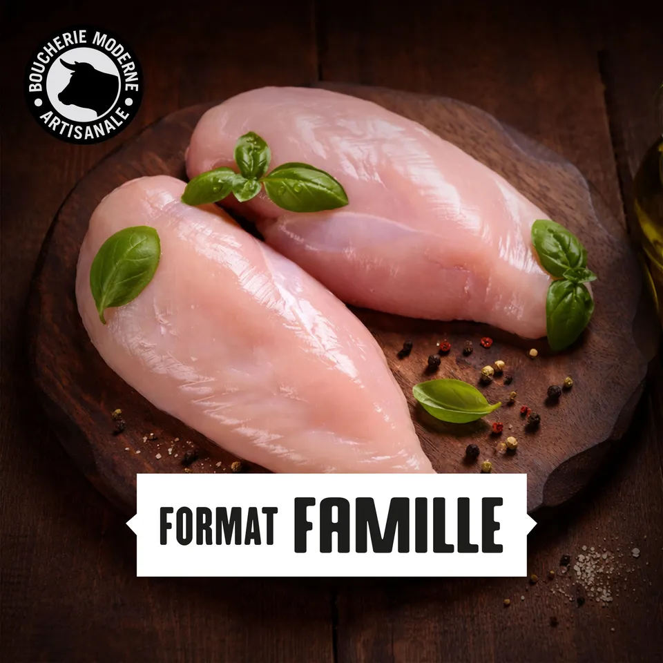Boucherie Moderne VOLAILLE filets de poulet nature 2kg