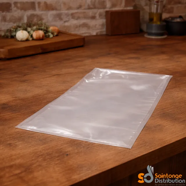 Saintonge Sacs Sous-Vide 150x280 mm 90 microns machine cloche